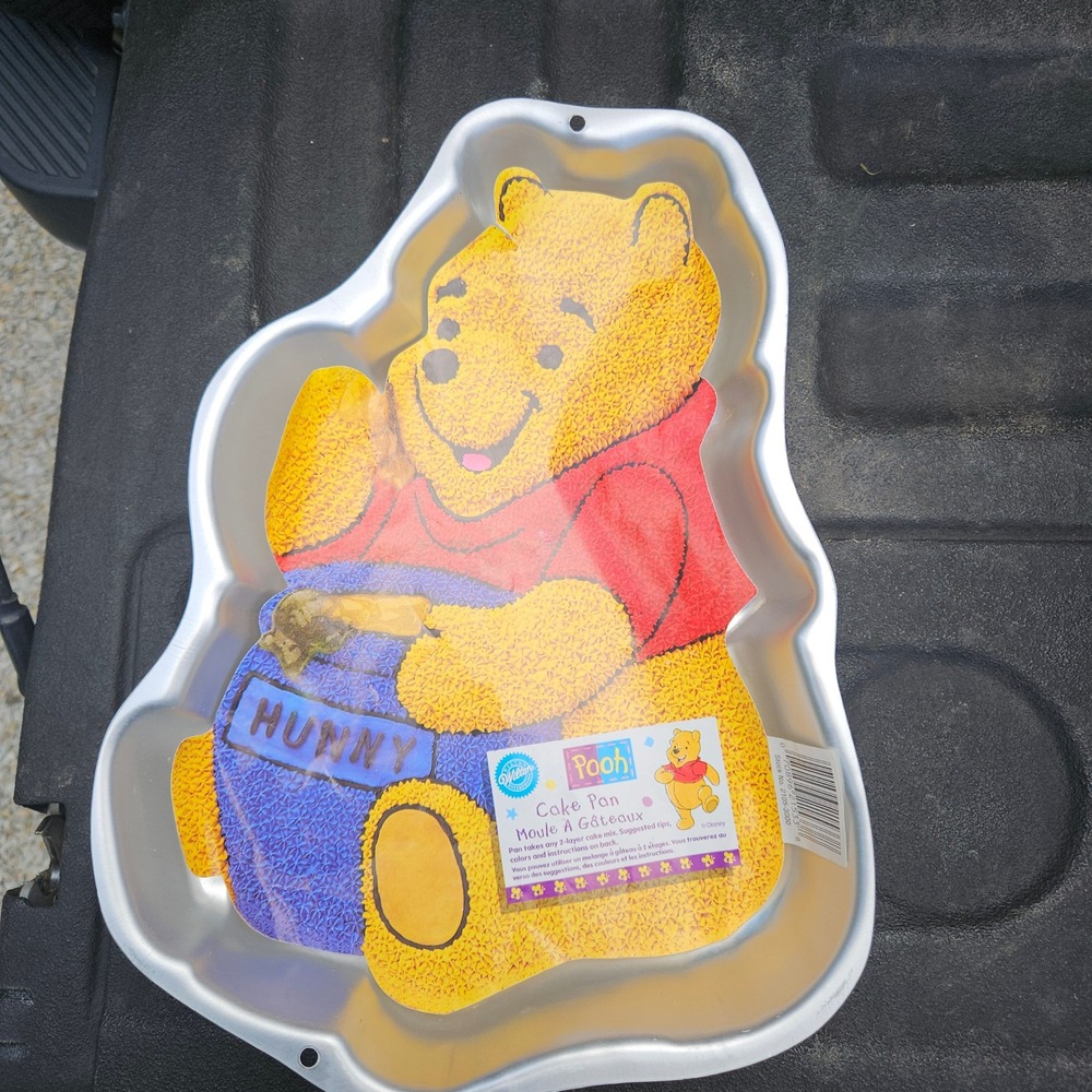 Wilton Winnie the‎ Pooh Cake Pan 1995 Disney Vintage Baking Mold